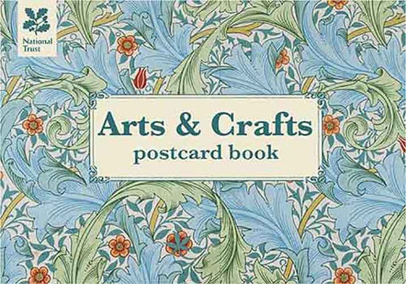 Arts and Crafts Postcard Book