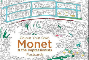 Colour Your Own Monet and the Impressionists: Postcards