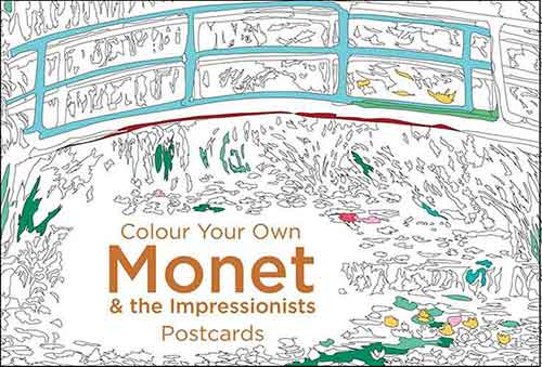 Colour Your Own Monet and the Impressionists: Postcards