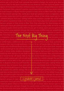 Next Big Thing: A Graduate's Journal