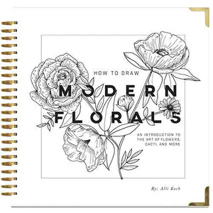 How To Draw Modern Florals