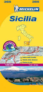 SICILY - MICHELIN LOCAL MAP 365