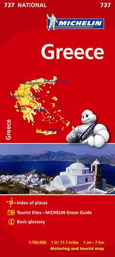 GREECE - MICHELIN MAP 737