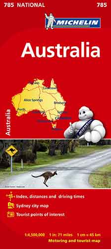 AUSTRALIA - MICHELIN MAP 785