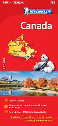 CANADA - MICHELIN MAP 766