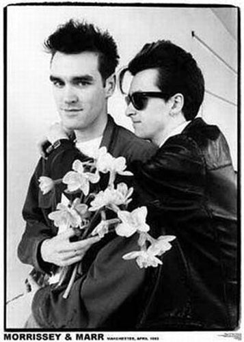 The Smiths Marr & Morrissey - Manchester 1983 Poster