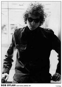 Bob Dylan - Mayfair Hotel London 1966 Poster