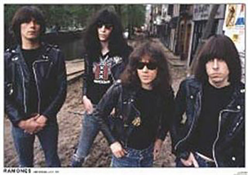 Ramones - Amsterdam 1977 Poster