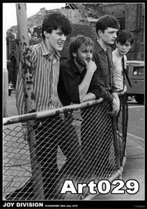 Joy Division - Stockport 1979 Poster