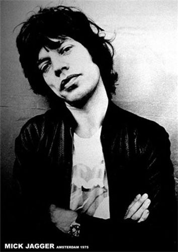 Mick Jagger - London 1975 Poster