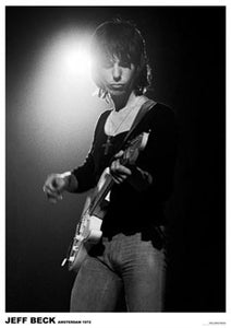 Jeff Beck - Amsterdam 1972 Poster