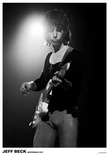 Jeff Beck - Amsterdam 1972 Poster