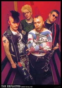 The Exploited - London 1982 Poster