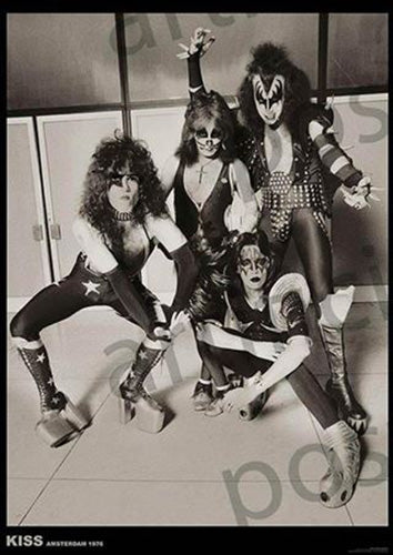 Kiss - Amsterdam 1976 Poster