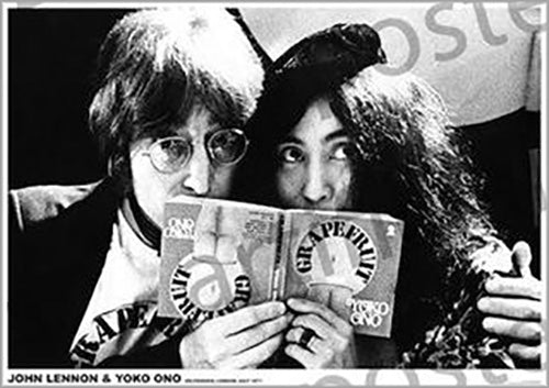 John Lennon & Yoko Ono - London July 1971 Poster