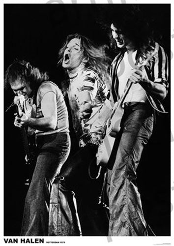 Van Halen - Rotterdam 1979 Poster