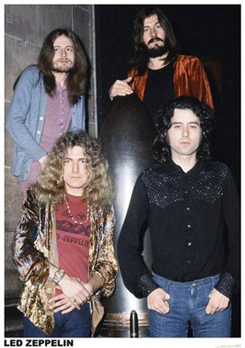 Led Zeppelin - 1972 Poster