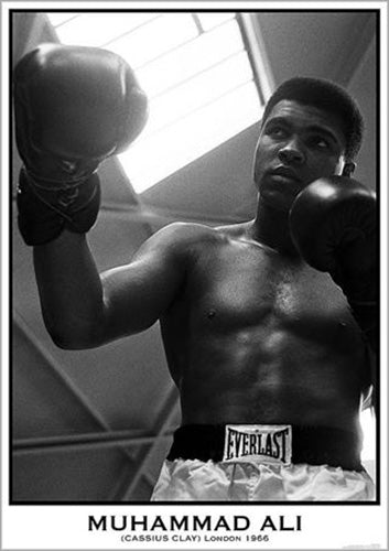 Muhammad Ali (Cassius Clay) - London 1966 Poster