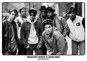 Beastie Boys & Run DMC - Amsterdam 1987 Poster