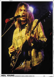 Neil Young - London 1967 Poster