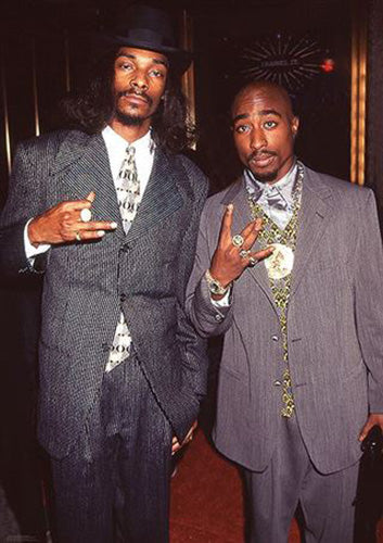 Snoop Dogg & Tupac - Suits Poster