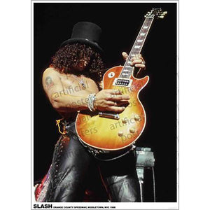 Guns and Roses - Slash Orange County NY 1988 Poster