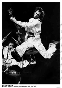 The Who Pete Townsend - NYC 1974 Poster