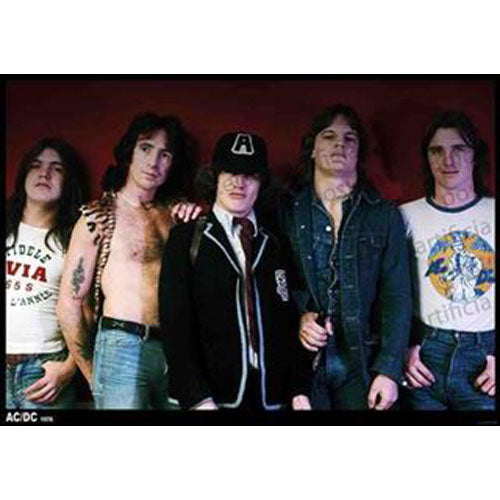 AC/DC - Group 1976 Poster