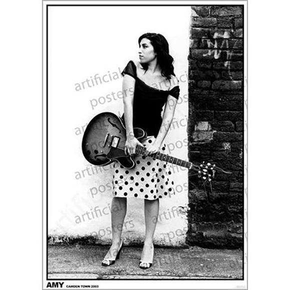 Amy Winehouse - Camden Town 2003 Poster