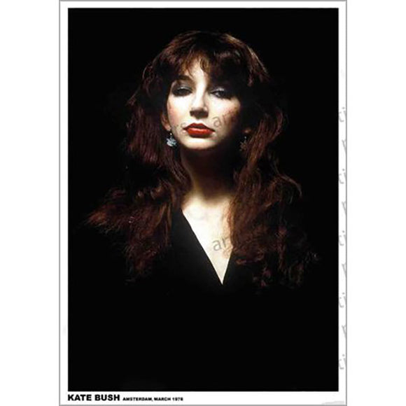 Kate Bush - Amsterdam 1978 Poster