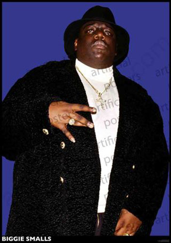 Notorious BIG Biggie Smalls - New York Coliseum Poster