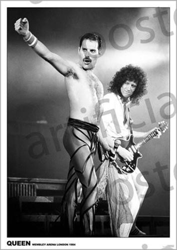 Queen - Wembley Arena London 1984 Poster
