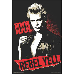 Billy Idol - Rebel Yell Poster