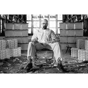 Breaking Bad - All Hail The King (Walter White) Poster