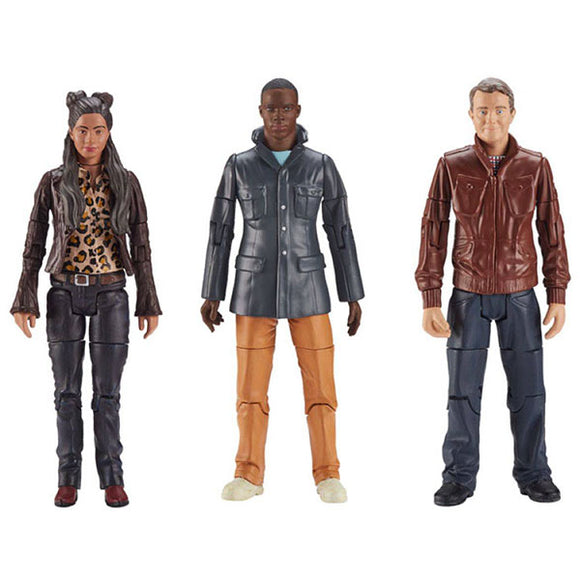 Doctor Who - Thirteenth Doctor & Companions Action Figures - Set of 3