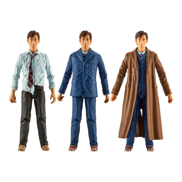 Doctor Who - Tenth Doctors Action Figures - Set of 3