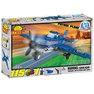 Action Town - 115 Piece Patrol Plane Construction Set