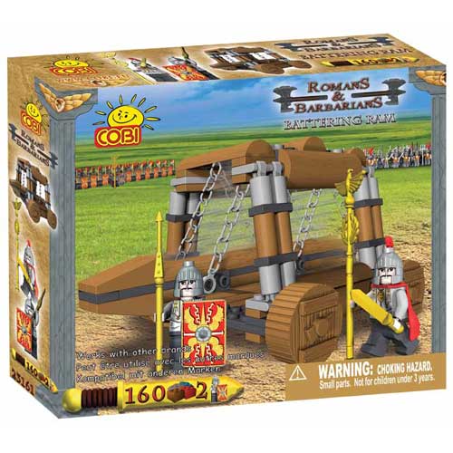 Romans & Barbarians - 160 Piece Battering Ram Construction Set