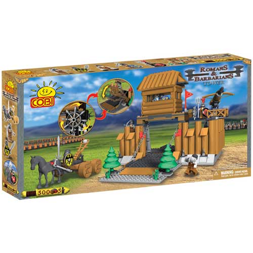 Romans & Barbarians - 500 Piece Tower Construction Set