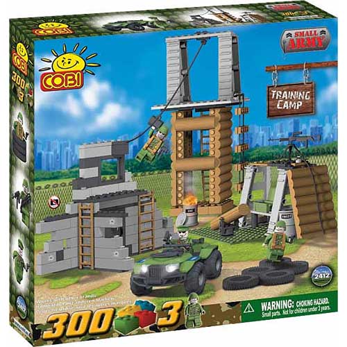 Small Army - 300 Piece Training Camp Construction Set