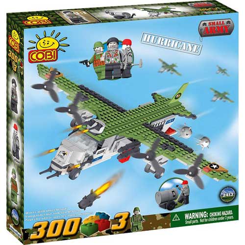 Small Army - 300 Piece Aircraft Hurricane Construction Set