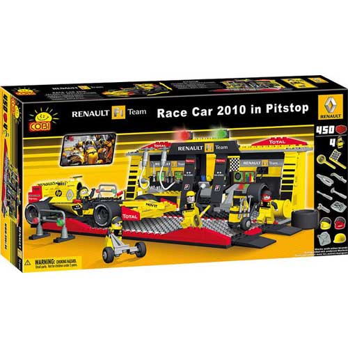 Renault - 450 Piece F1 Car & Pitstop Construction Set