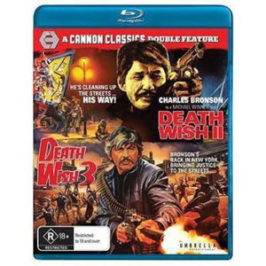 Death Wish 2 / Death Wish 3 (Cannon Classics) - Blu-Ray