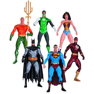 Justice League (Comics) 7" Action Figures - Set of 6