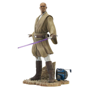 Star Wars - Mace Windu Attack of the Clones 11" Premier Statue