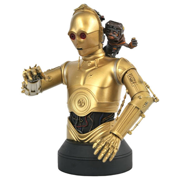 Star Wars - C-3PO & Babu Frik 1:6 Scale Bust