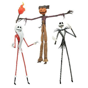 The Nightmare Before Christmas - Jobs of Jack Skellington 7" Action Figure Set