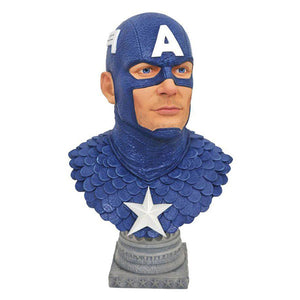 Marvel Comics - Captain America Legends in 3D 1:2 Scale Bust