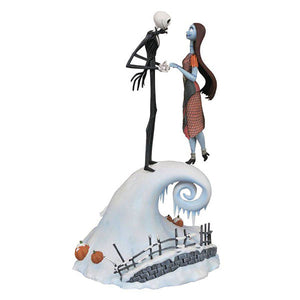 The Nightmare Before Christmas - Jack and Sally Milestones 14" Statue