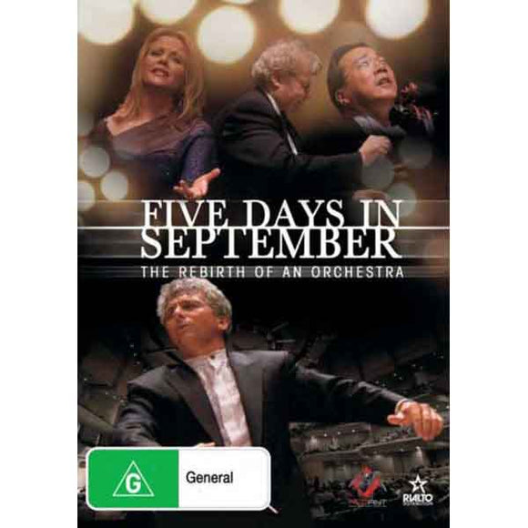 Five Days in September: The Rebirth of an Orchestra (DVD)
